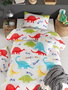 L'essentiel linge de maison Dinazorus - Juego de colcha individual blanco